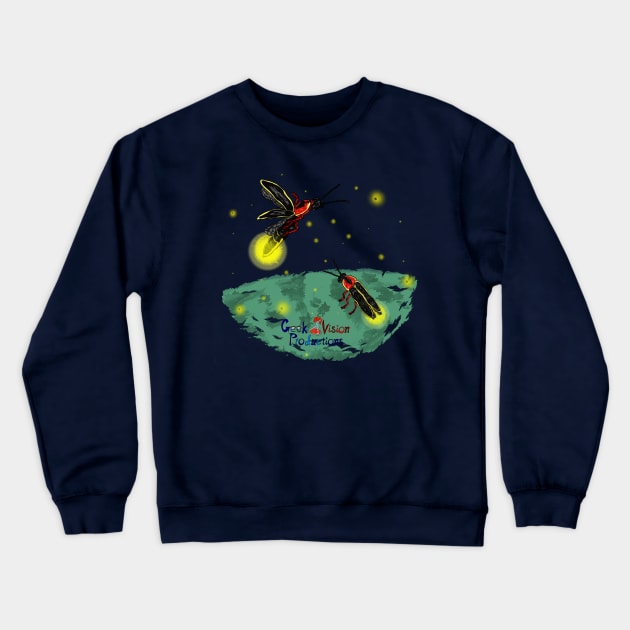 Ooh! Fireflies of War Crewneck Sweatshirt by GeekVisionProductions